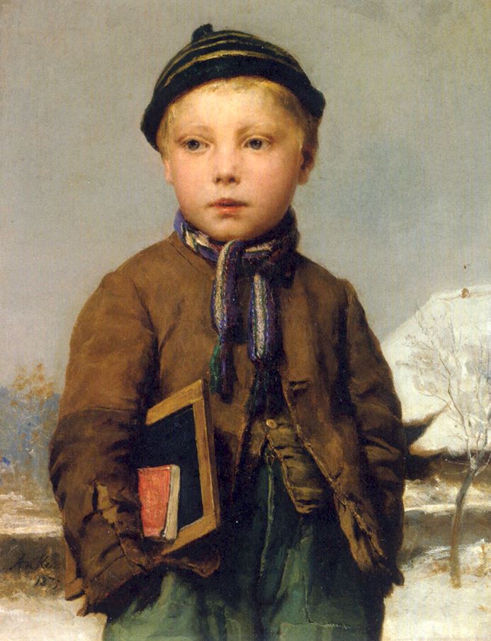 1.01 Albert Anker Schulknabe mit Schiefertafel fill 218x285
