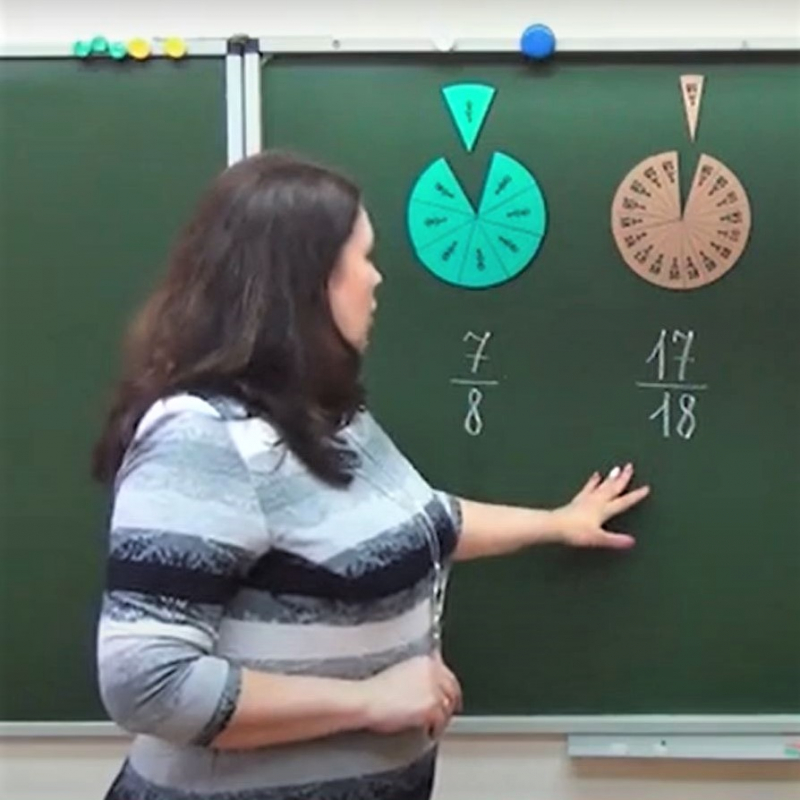 5 класс. Сравнение дробей