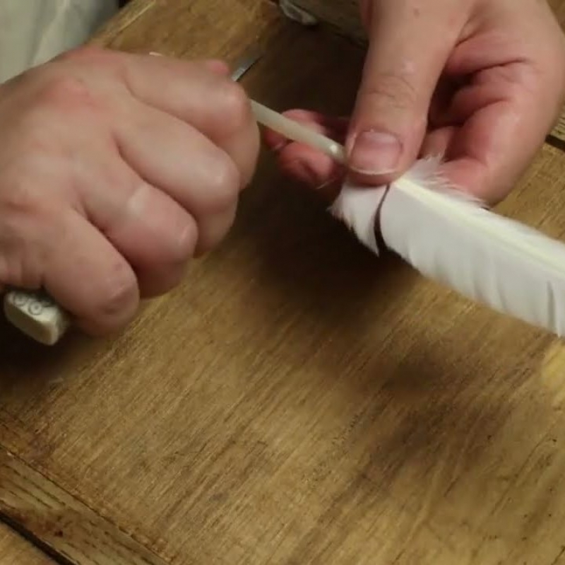 Из мастерской книжника. Очинка пера