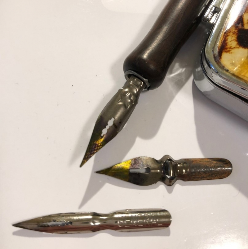 1 класс. Выбор пера для первых уроков чистописания