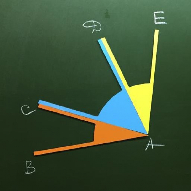 7 класс. Работа с набором магнитных углов