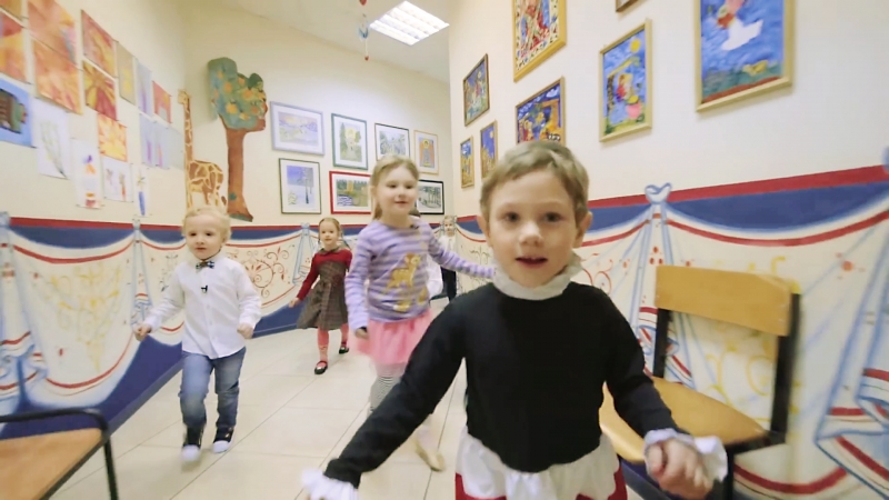 Репортаж о подготовке к обучению чтению и письму детей 4 лет по программе РКШ