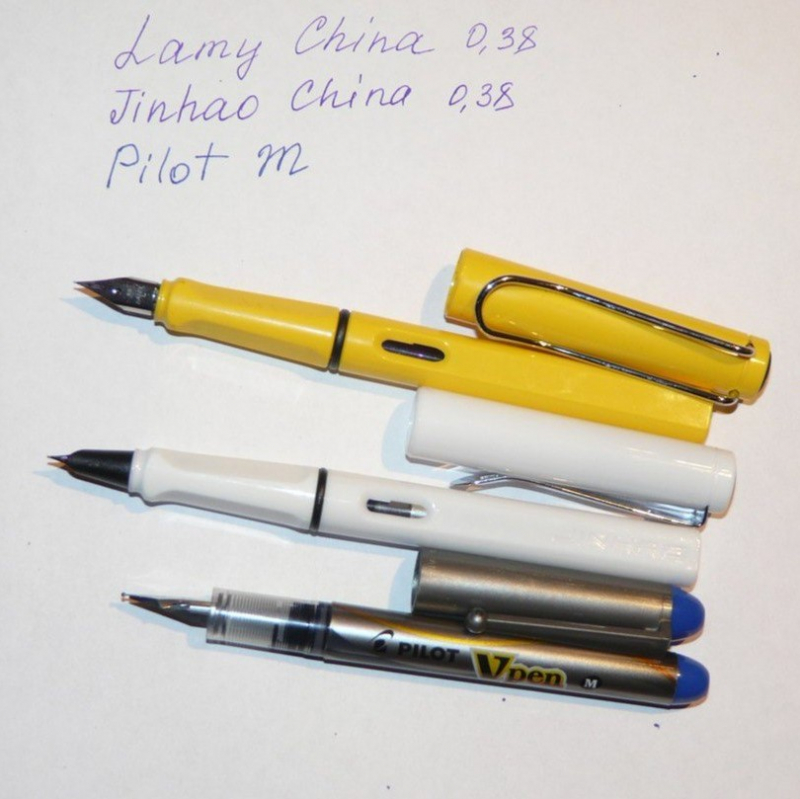 Опыт использования бюджетных перьевых ручек